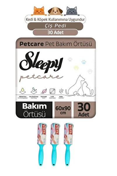 Sleepy Çiş Pedi 60x90 Stepy Tüy Toplama 3 Adet