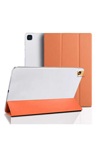 Nezih Case Samsung Galaxy Tab S6 Lite P610 Uyumlu Luxury Pu Leather Flip Stan...