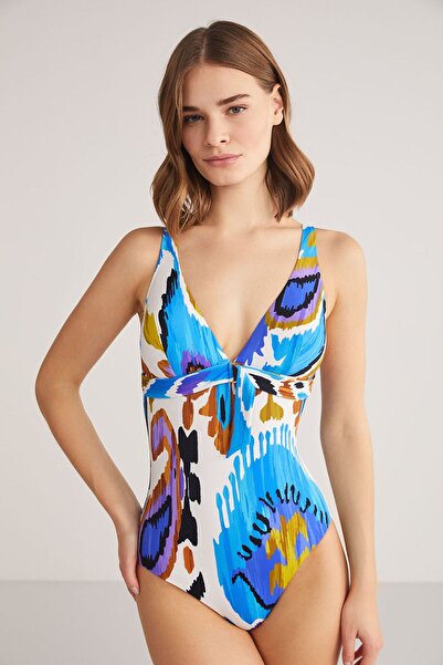 Kom Çıkarılabilir İnce Kaplı Hafif Toparlayıcı Ildaitas V Yaka Mayo