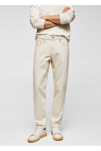 MANGO Man Proste jeansy Bob