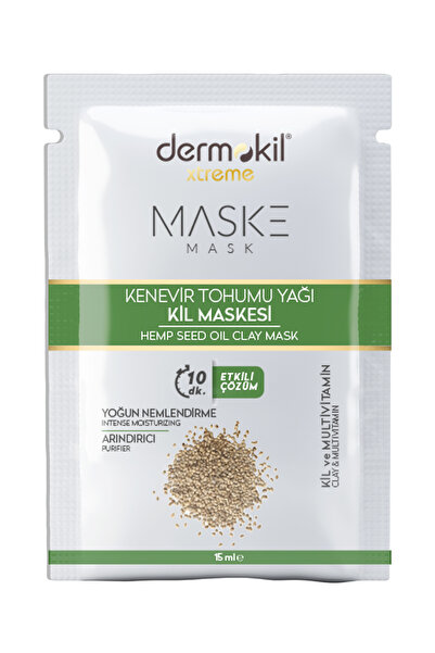 Dermokil Kenevir Toh. Yağı Kil Maskesi 15 Ml