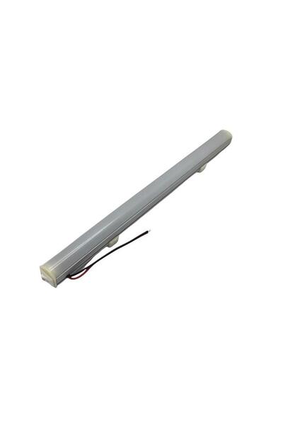 Üçler 24v Floresan Tavan Lambası Ledli Buzlu Cam Beyaz Anahtarlı (27 CM)