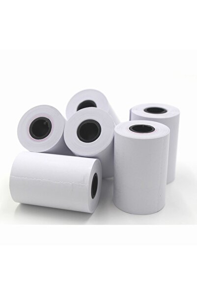 flash rulo 10 Adet 58 mm x 60 mt Akaryakıt Pompa Yazar Kasa ve Pos Makinesi Termal Kağıt Rulosu