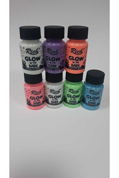 Rich Karanlıkta Parlayan (GLOW İN THE DARK) Hayalet Boya Mavi