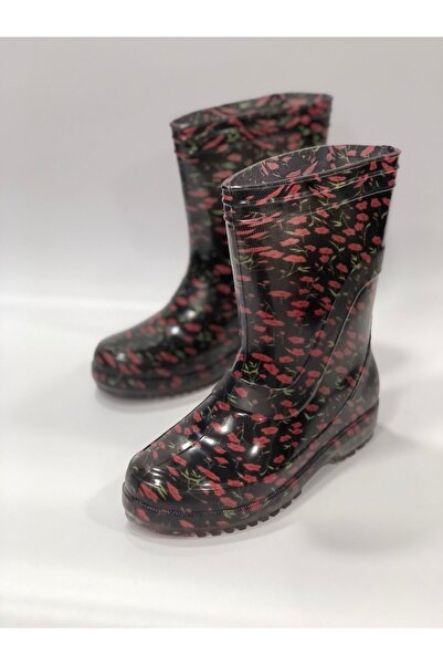 AYAKKABIM RENGARENK Su Geçirmez Çizme Iş Bağ Bahçe Yağmur Kar Çizmesi Kadın Ç...