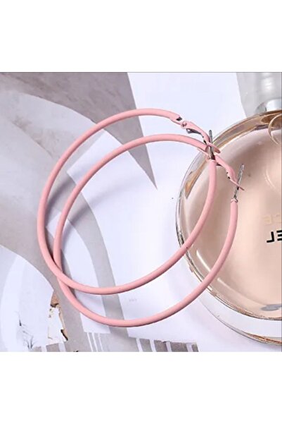 MutluBiDünya Kadın 5 cm Halka Model Küpe