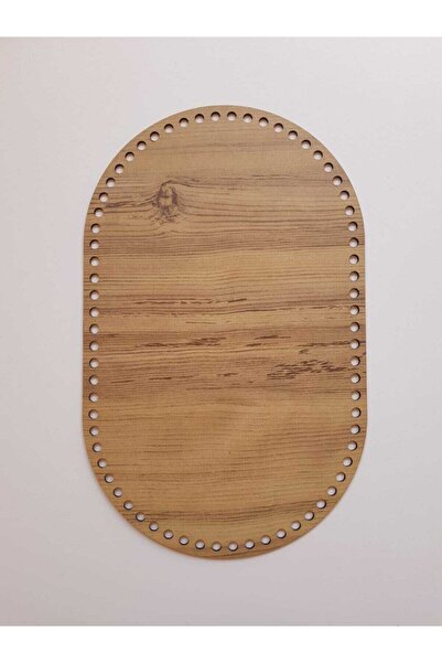 SUN LAZER Örgü Taban Plakası Oval 30x18 Keçe