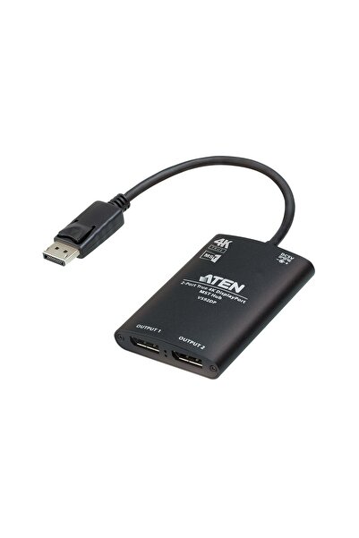 Aten Hub MST DisplayPort True 4K cu 2 porturi