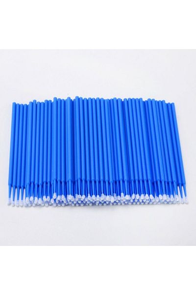 Anil Professional Cosmetics Micro Brush - Disposable 100 Pack| Sensitive and Effective Application - 100 Pieces Blue