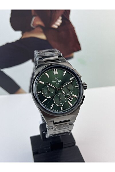 Hislon DAMAT MODEL ERKEK KOL SAATİ SAFİR(ÇİZİLMEZ)CAM 5 ATM SU GEÇİRMEZ 3 YIL GARANTİLİ