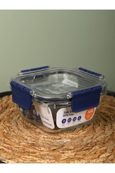 Viyalente Lock & Lock Ultra Durable Glass Storage Set - 300ml, 500ml, 750ml, 1.4lt| 400°Up to C Heat