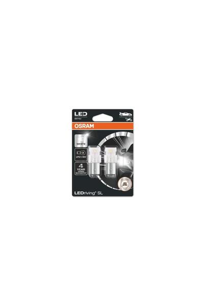 Osram ÇİFTLİ DUY BEYAZ 1016 LED STOP AMPULÜ LEDRİVİNG P21/5W 12V 2 Lİ SET OSR...