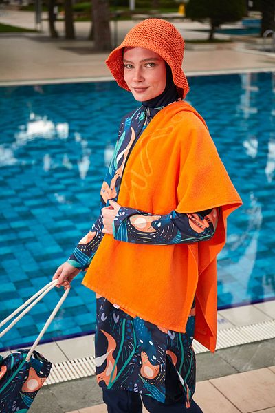 Marina Πετσέτα παραλίας Orange PH23-12092