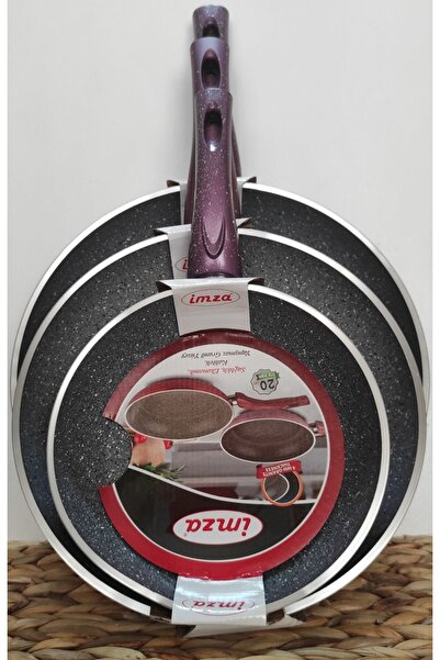 İmza GRANİT 3'LÜ TAVA SET 30 CM 26 CM VE 20 CM