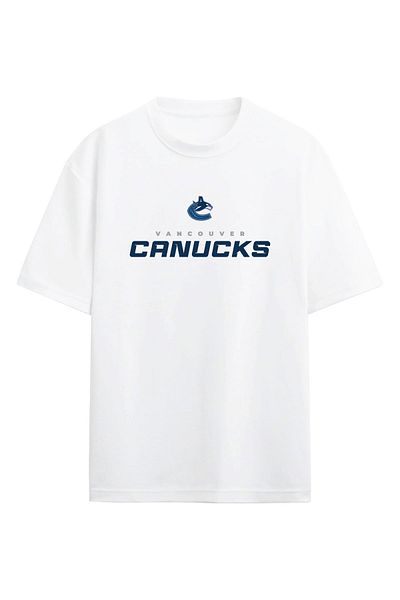 BA Sportswear NHL Vancouver Canucks Ice Hockey Oversize T-Shirt