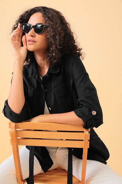 Asist Women's Waist Tie Belt Detailed Women's Jacket - 0259