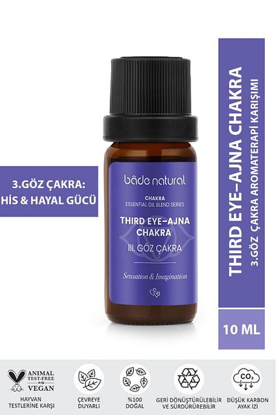 Bade Natural 10 Ml Eye Chakra Aromatherapy Mix