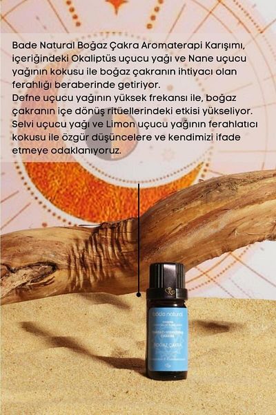 Bade Natural 10 Ml Throat Chakra Aromatherapy Mix