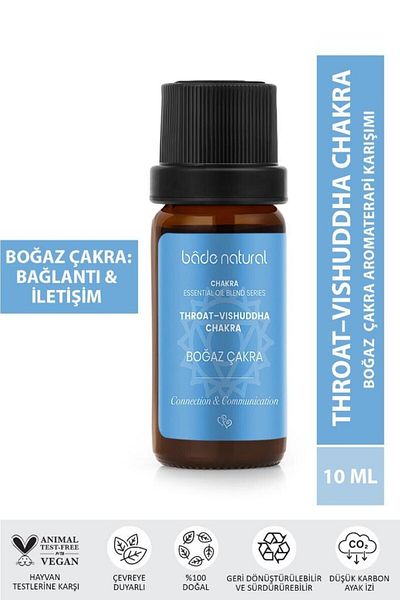 Bade Natural 10 Ml Throat Chakra Aromatherapy Mix
