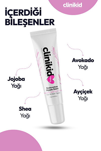 Clinikid Mom's Series Göğüs Ucu Koruyucu Bakım Kremi