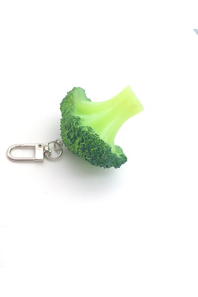 SPELT Broccoli Shaped Keychain