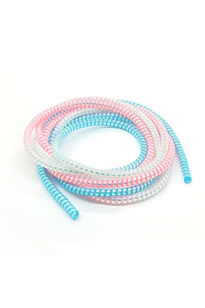 SPELT Şarj Aleti Kablosu Kablo Kordon Koruyucu Spiral Sarma Kılıf Koruma Lase...