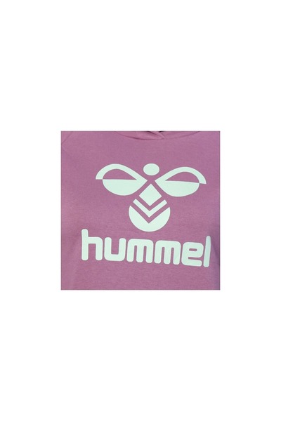 hummel BILLUND Kadın Mor Kapüşonlu Sweatshirt