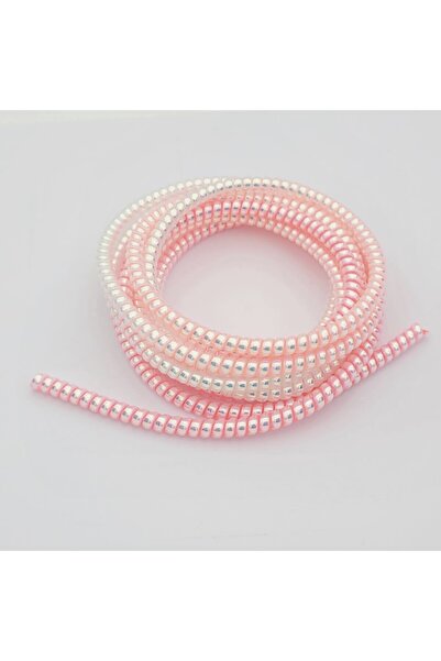 SPELT Şarj Aleti Kablosu Kablo Kordon Koruyucu Spiral Sarma Kılıf Koruma Laser Cotton Candy 160cm