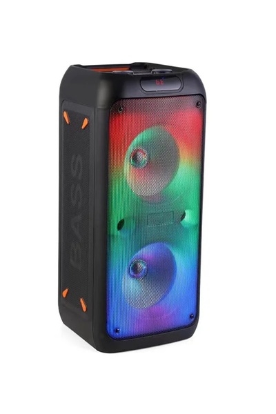JUNGLEE Bluetooth Hoparlör Mikrofonlu Bass Kabin Party Şarjlı Speaker Toplant...