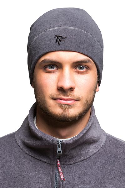 THERMOFORM قبعة صوف رمادية