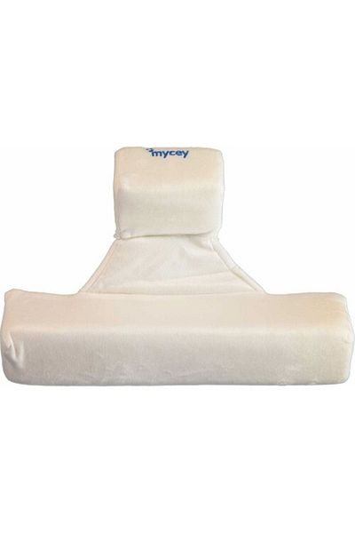 mycey Cream Color Side Sleeping Pillow