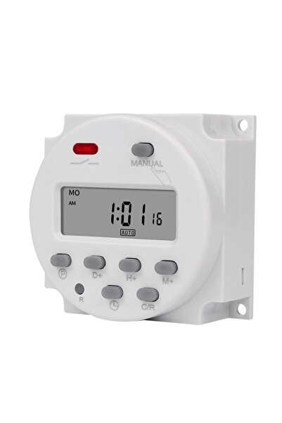Hobi Mekatronik CN101A 220V AC Programlanabilir Gecikmeli Zaman Ayarlı Haftal...
