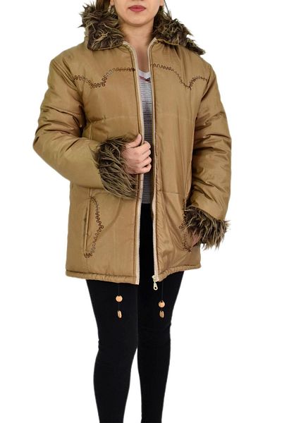 BAGLAN Uz-ko-1453 Model Women's Sports Fur Coat