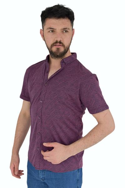 Raymons Tricou cu gât polo cu nasturi pentru bărbați R4400 Bgl-st02773