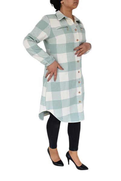 Nazal Women's Lumberjack Shirt Tunic Bgl-st02454