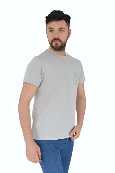 DYNAMO Men's Printed Crew Neck T-Shirt 2376 Bgl-st02820