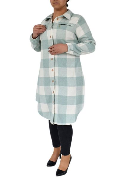 Nazal Women's Lumberjack Shirt Tunic Bgl-st02454