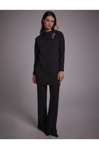 Kayra Knitwear Tunic - With Sequin Details