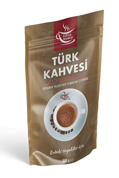 Kahve Tiryakisi Çifte Kavrulmuş Türk Kahvesi 200 gr
