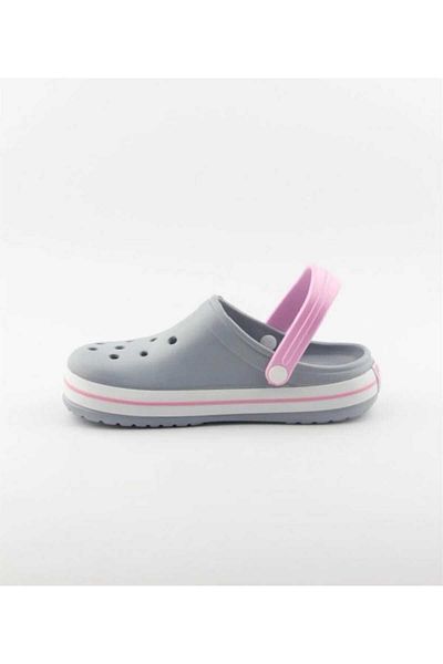 Akınal Bella Full Orthopedic Mr. Cross Slippers Ice Grey Doctor Nurse Cook Daily