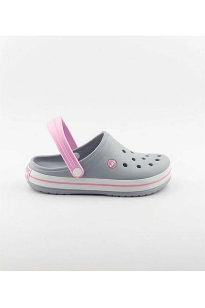Akınal Bella Full Orthopedic Mr. Cross Slippers Ice Grey Doctor Nurse Cook Daily