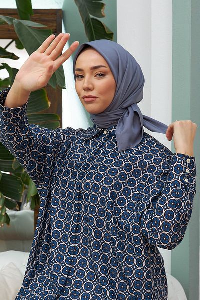 Silk Home Silk Home Dark Grey Flat Twill Scarf 11343-37