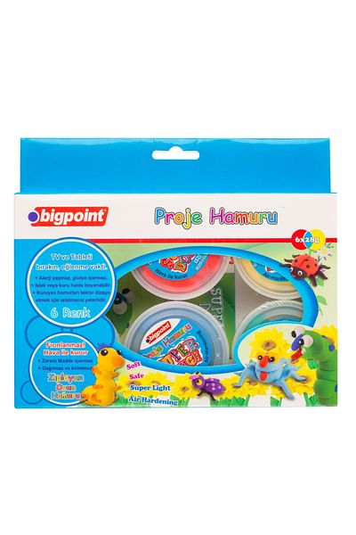 Bigpoint Project Dough - 6 Colors x 28 Grams