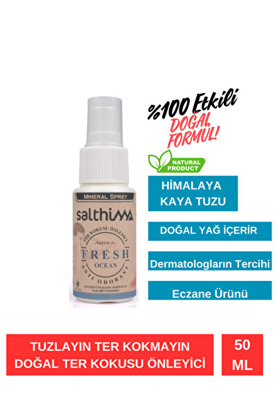 Salthima Ter Kokusu Önleyici Fresh Vücut Bakım Spreyi 50ml (sağlık Bakanlığı Uts Kayıtlı)