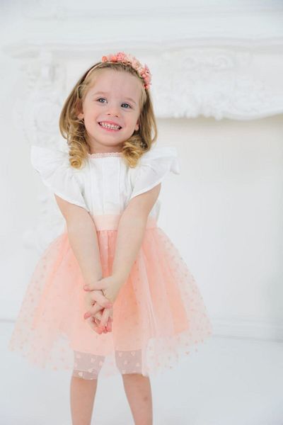 Small Cat Heart Tutu Girl's Dress