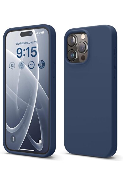 Rivor Apple iPhone 15 Pro Max Kılıf Kamera Çıkıntılı İçi Kadife Lansman Yumuş...