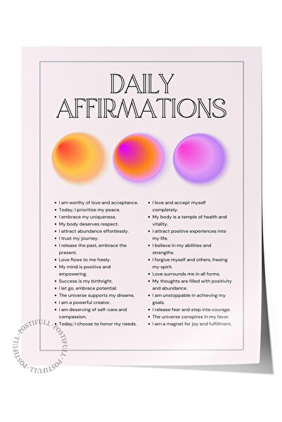 Postifull Aura Series NO:151 - Ημερήσιες αποδέξεις Αγγέλος Αριθμημένη έγχρωμη...