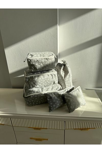 Dilara Home Set of 6 Suitcase Organizer