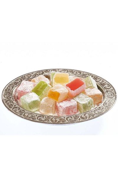 Aktürk 3kg Fruity Turkish Delight - Coconut, Roasted in Slat