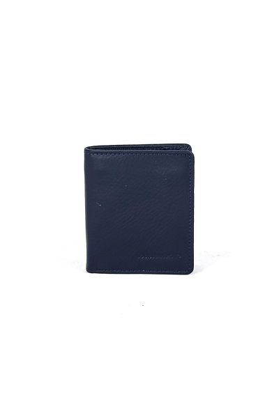louisiana polo Ανδρικό πορτοφόλι από γνήσιο δέρμα Navy Blue - 1783